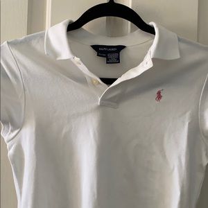 White Ralph Lauren Kids top